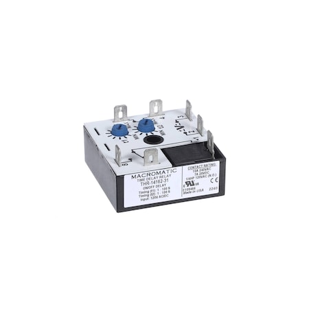Dinex Time Delay Relay, 120V DXP13700463