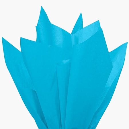 Nashville Wraps Turquoise Blue Color Tissue Paper, 15x20, 480PK CT1TU