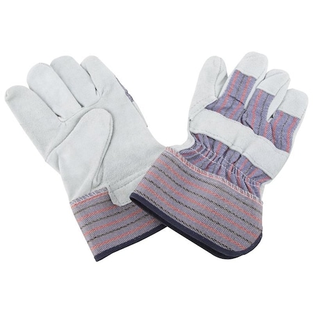 Diamondback Padded Gloves, For All Genders, One-Size, 10.25 in L, Shirred Wrist Cuff, 70% Leather & Fabric Back SPAB