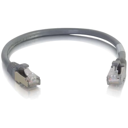 C2G 0.5FT/0.15M CAT6A SNAGLESS STP CABLE-GRY 971