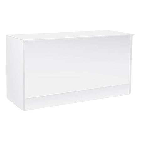 Specialty Store Services Retail Counter, White, 38 in H, 70 in W 3437W