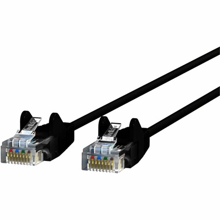 Belkin CAT6 SLIM 28AWG CABLE -BLACK-10FT CE001B10-BLK-S