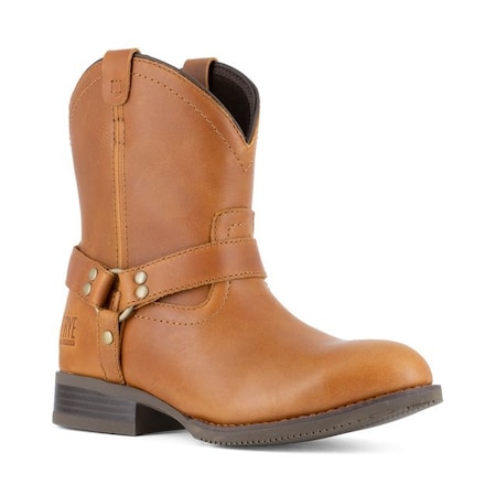 Frye Supply Women's Western Boot, 10 W, Brown, FR40602F FR40602F-W-10.0