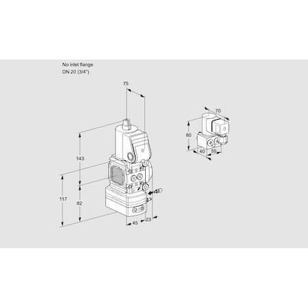 Honeywell Kromschroder VAG1-/20R/NWAE KS88001520