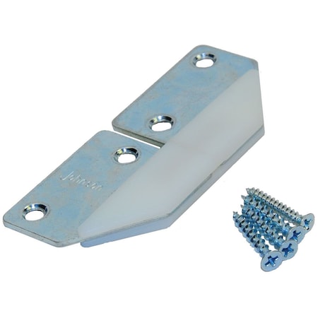 Le Johnson Hinge Bi-fold Door 75 Lbs Burnished Brass / Brown F/ 100 Series 1606S3WT