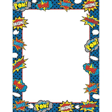 Roomfactory Superhero Computer Paper - Pack of 6 RO1730140