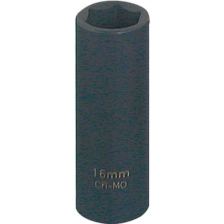 Vulcan Deep Impact Socket, 16 mm Socket, Black Phosphate MT6580146