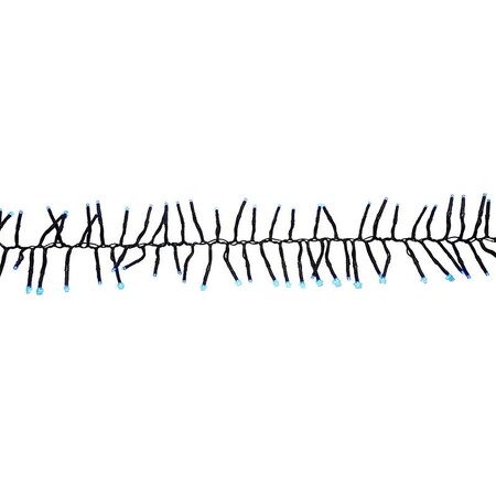 Santas Forest Twinkling Lights, Cluster, LED, Blue 3714