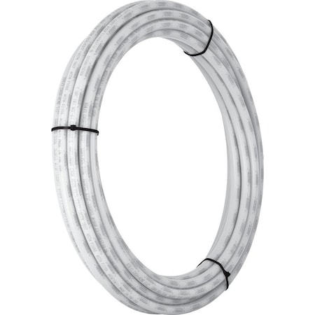 Sharkbite Pipe Tubing, 1/2 in, Polyethylene, White, 50 ft L U860W50