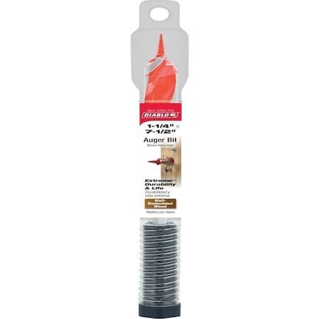 Diablo 1-1/4'' x 7-1/2'' Auger Bit DAG1150