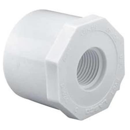 Spears Mfg 2 x 0.75 in. Pvc Reducing Bushing Sched 40, White 438248