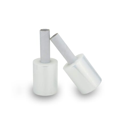 4Dock Stretch Wrap, 5 in W x 1,000 ft L, 80, Clear, Packing, Moving SW014