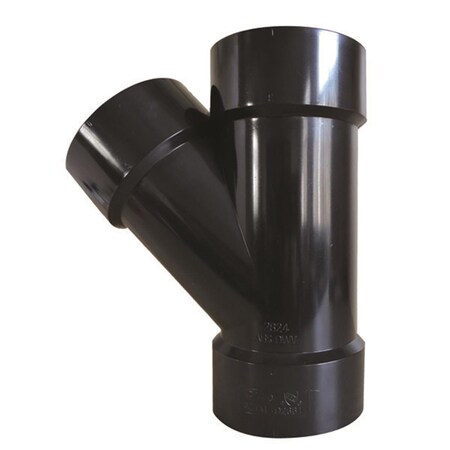 Backseat DWV Wye, 3 in. Hub BA361932