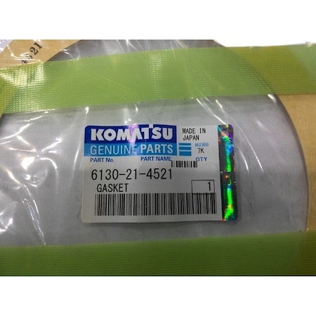 Komatsu gasket, OEM 6130-21-4521