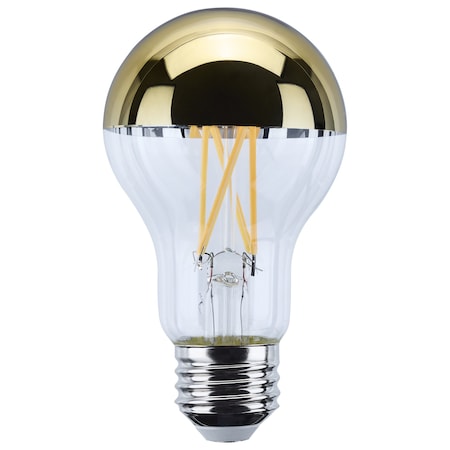Satco 12 Watt A19 LED Medium Base 2700K CCT Gold Crown 100 Watt Replacement S12540