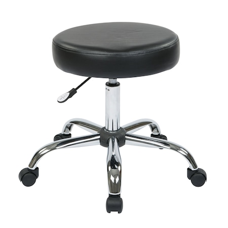 Office Star Products Drafting Pneumatic Drafting Chair, Black ST428V-3