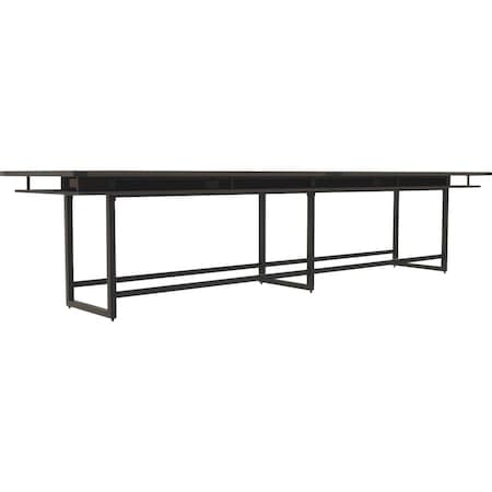 Mirella Conference Table, Steel Frame, Black MRH16STO
