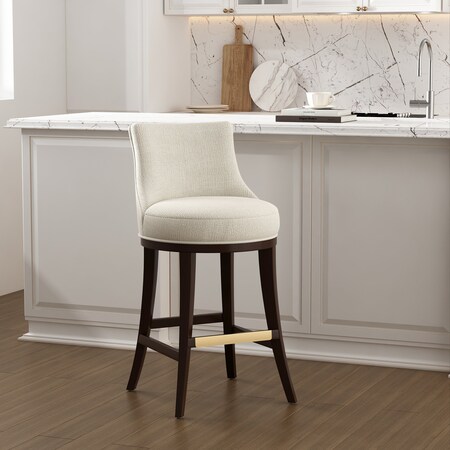 Manhattan Comfort Lucia Barstool in Natural BS025-NA