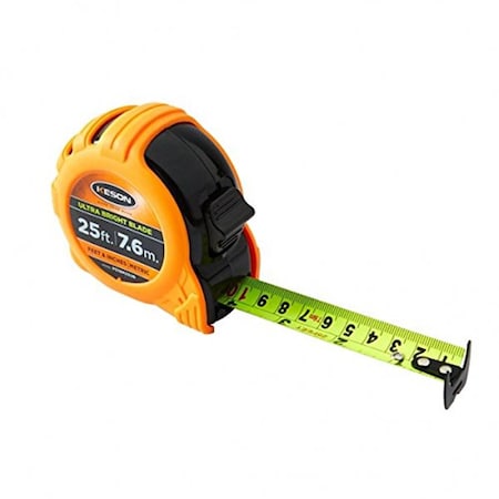 Dendesigns 1 in. x 25 ft. Ultra Bright Blade Tape Measure DE3994098