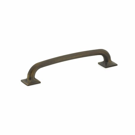 Schaub 6in Center to Center Northport Cabinet Pull Ancient Bronze Finish 207-ABZ
