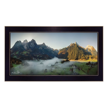 Homeroots The Blanket 1 Black Framed Print Wall Art 405481