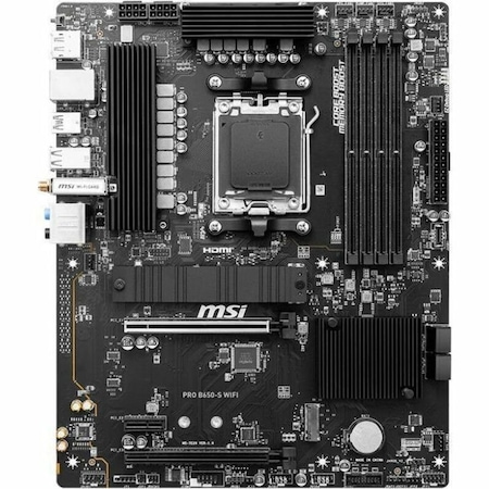 Msi PRO B650-S WIFI Desktop Motherboard - AMD B650 Chipset - Socket AM5 - ATX PRO B650S WIFI