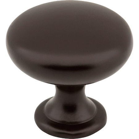 Hardware Resources Elements Madison 1-3/16'' Diameter Oil Rubbed Bronze Mushroom Knob 3910-ORB