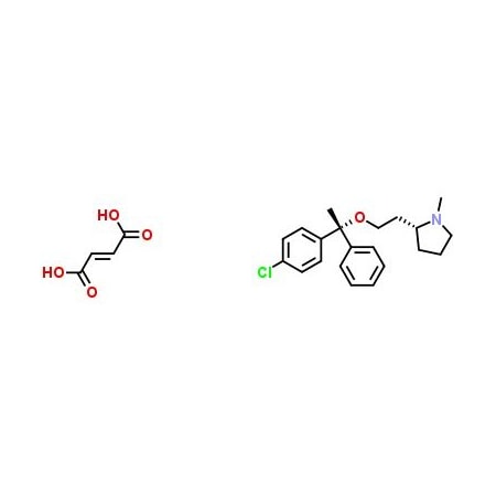 Ak Scientific Clemastine fumarate (250mg), CAS 14976-57-9 E098-250mg