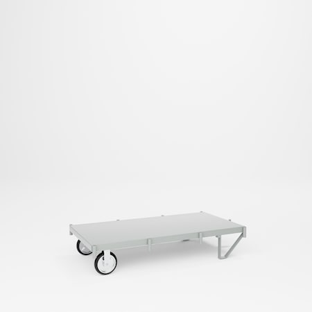 Pucel Semi-Live Platform Truck, 60 in W x 30 in D x 12 in H, Black SLPT-3060