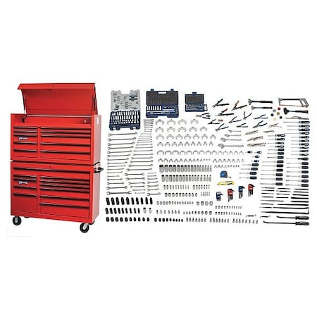 Williams Master Tool Set, Rolling Tool Cabinet JHWMONSTERTB