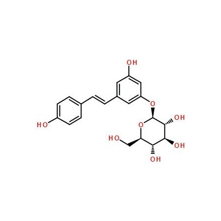 Ak Scientific 3, 4'-5-Trihydroxystilbene-3-beta-D-glucopyranoside (1g), CAS 65914-17-2 O911-1g