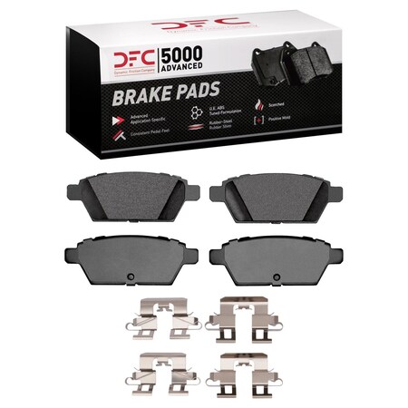 Dfc 5000 Advanced Disc Brake Pad Set,  1551-1161-01