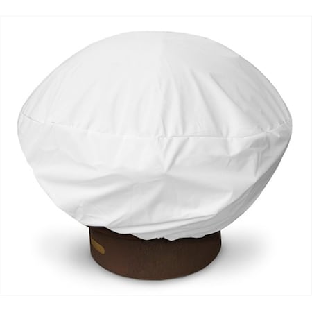 Koverroos Weathermax Medium Firepit Cover- White - 35 Dia x 16 H in. 13066