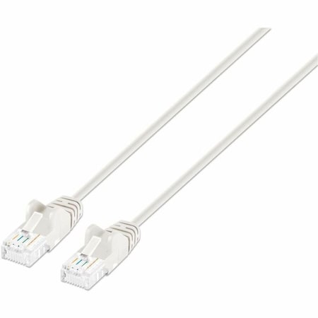 Intellinet Network Solutions CAT6A U/UTP SLIM NETWORK PATCH CABLE, 3 FT., WHITE 744058