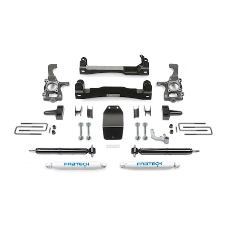 Fabtech K2193 4 in. Basic Performance Shock System for 2015-2020 Ford F150 F37-K2193