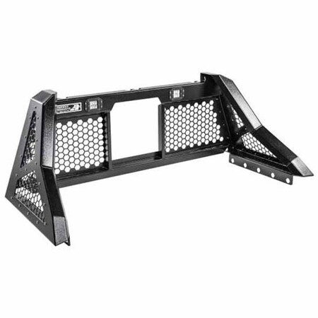 Repl. For Ford F 250 Super Duty Year 2001 Size 4 Savage Hd Smooth Black Aluminum Cab Rack W/ H