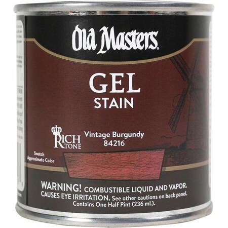 Diamond Vogel DEEP RED GEL STAIN 1/2PT VINTAGE BURGANDY 84216