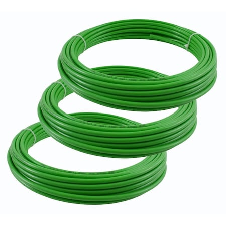 Mytee Products 100 Feet DOT Air Brake Tubing 1/2in, 1/4in and 3/8in - Green 100MP-ABT-04121438-KIT