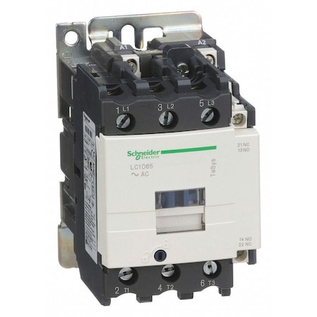 Square D CONTACTOR W/ 120 VOLT COIL LC1D65G7
