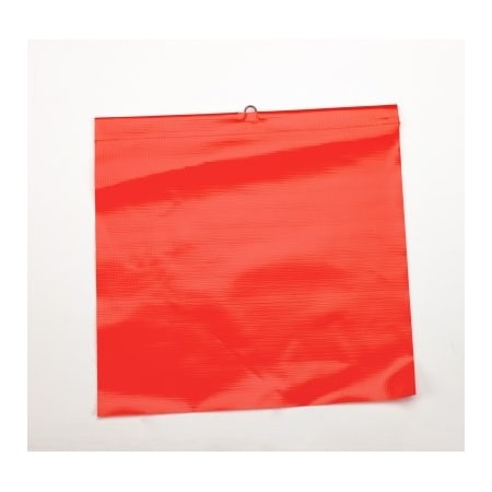 Mutual Industries TAILGATE w/ Wire hoop warning Flag Red, 10PK 14986-2-18