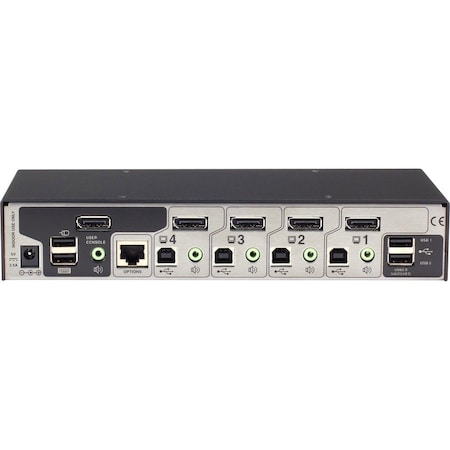 Black Box BLACK BOX KVM Switchbox - Servswitch 4 Port Display Port, USB KV9804A