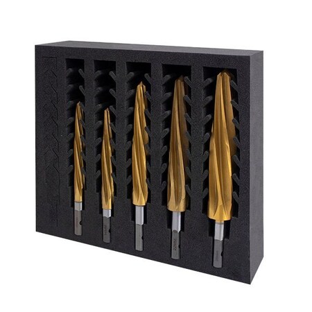 Holemaker Technology Chucking Reamer Set, VersaDrive Hex, 5 501040-SET7