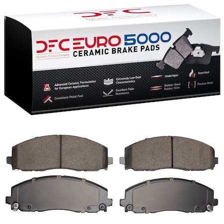 Dfc 5000 Euro Ceramic, Disc Brake Pad Set,  1600-1589-00