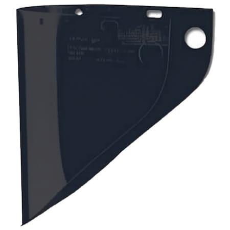 Fibre-Metal By Honeywell Universal Fit Propionate Safety Visor, IR Shade 5.0, .060" Thickness 4199IRUV5