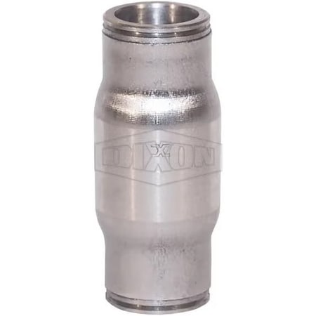 Dixon Legris by Push-In Union, 1/2 in Nominal, Tube, 290 psi Pressure, SS, Domestic 38066200