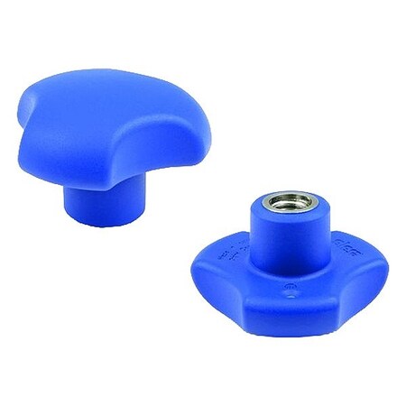 Elesa Hand Knob, Blue, 32 mm Base dia. 190263