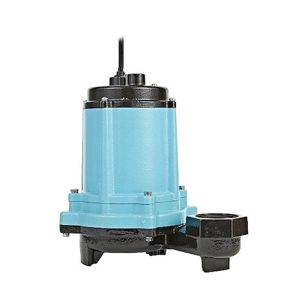 Little Giant Pump EffluentPump, 20ft, 10.0A, 0.5hp, 115VAC 12E-CIA-RF