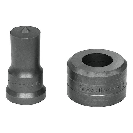 Edwards Metric Punch & Die Set ED9-PDM23