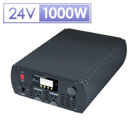 Automaxx 1000W 24V Pure Sine Wave Inverter with Bluetooth Remote Control UP8K2LCB