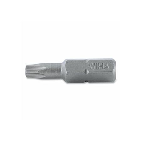Wiha Torx Insert Bit, 1 in L, Chrome-Vanadium-Molybdenum Steel, 10PK 817-71520